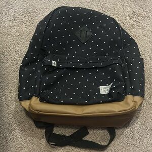 Polka dot book bag